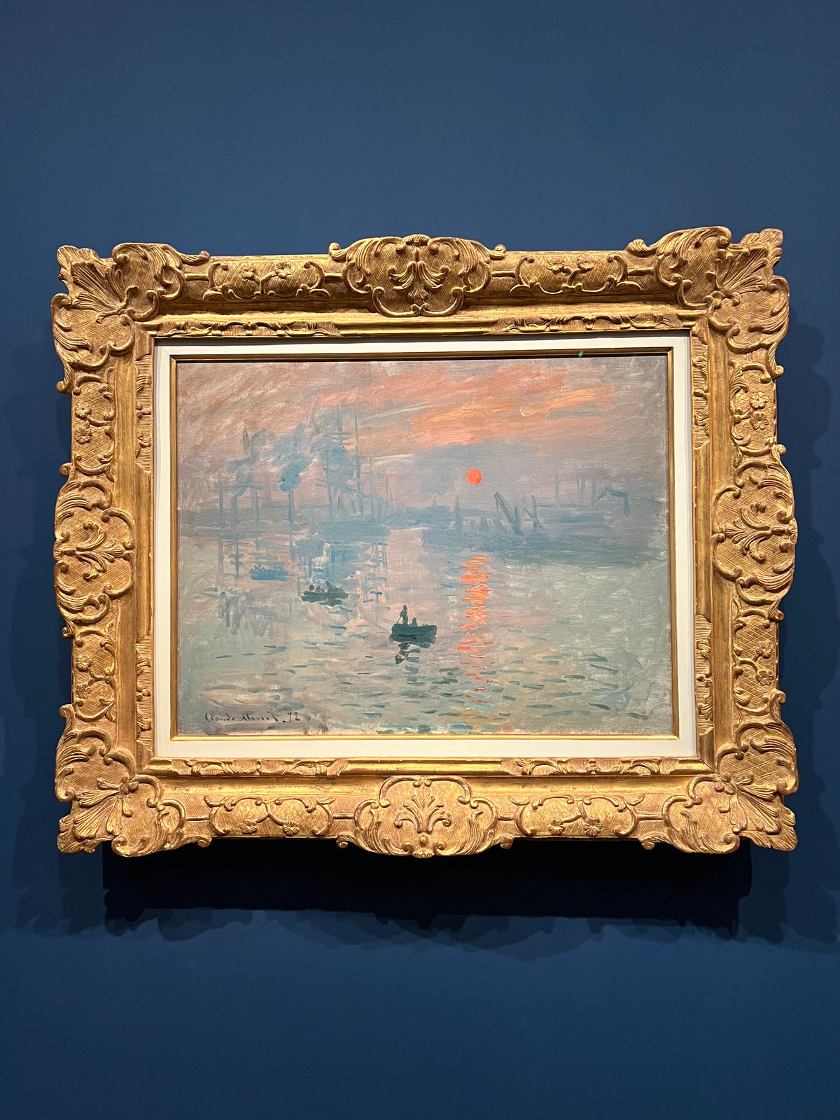 Visite de l'exposition consacrée à l'impressionnisme au Musée d'Orsay photo