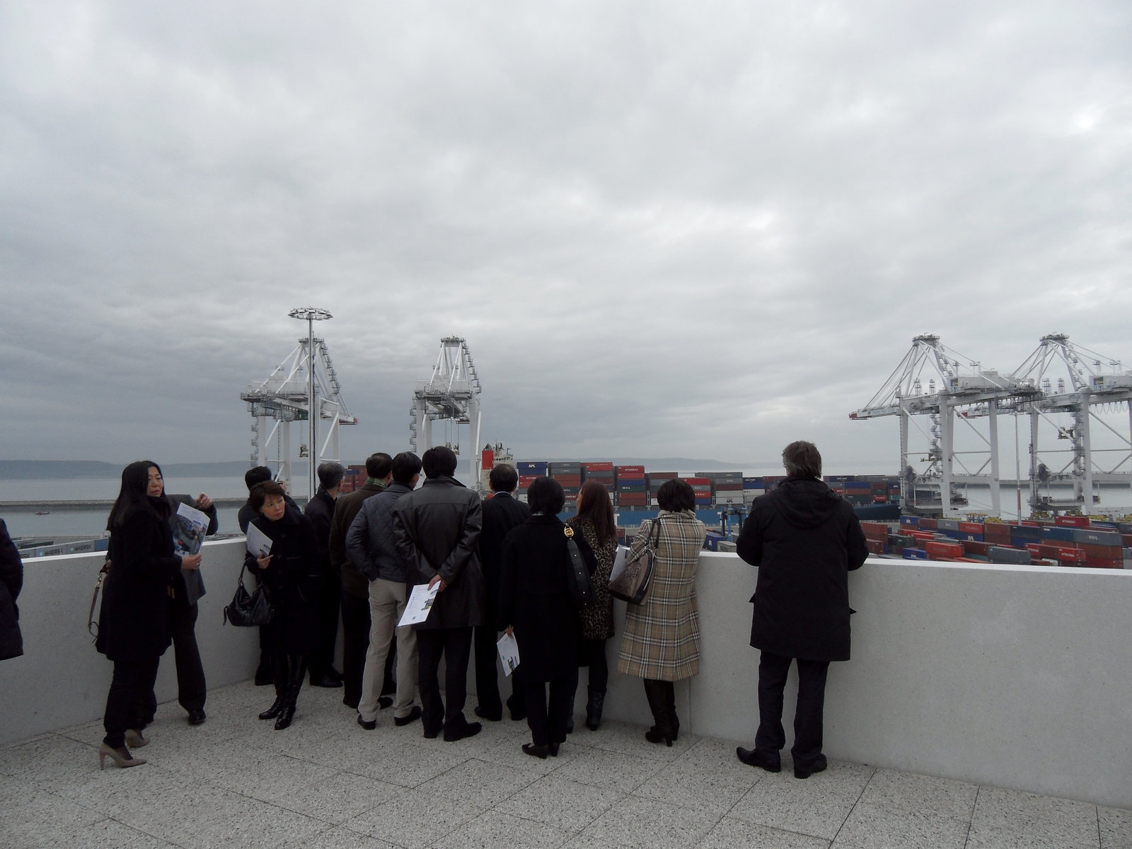 Visite industrielle au Havre photo